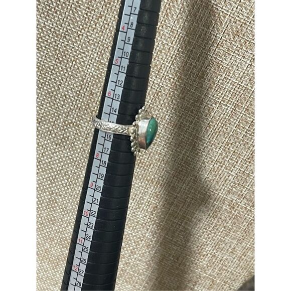 Turquoise Gemstone Ring Size 7 - Picture 2 of 6
